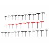 Tekton Ball End Hex and Star T-Handle Key Set, 34-Piece 5/64-3/8 in., 2-10 mm, T6-T50 KEY90001